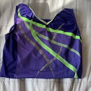 Gymnastics leotard